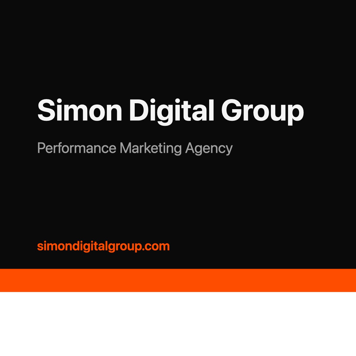 Performance Marketing Agency | Simon Digital Group